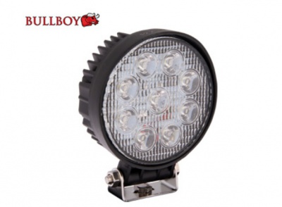 LED  darba  lukturis  27w  apaļš  BULLBOY  1603-300405