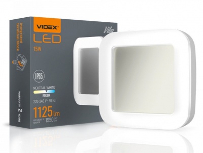 VIDEX  LED  āra  gaismeklis  15w  IP65  VLE-BHFS-155