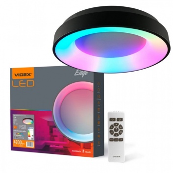 VIDEX  Led  griestu  lampa  72w  VLE-ERC-RGB-72B