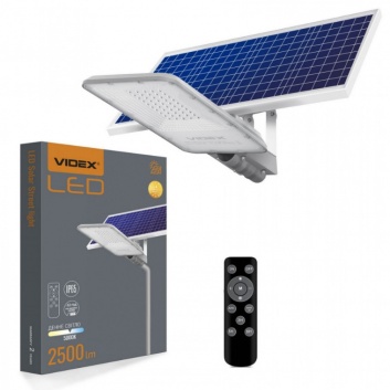 VIDEX  LED  ielu  un  parku  leterna  ar saules  enerģiju  VL-SLSO-305