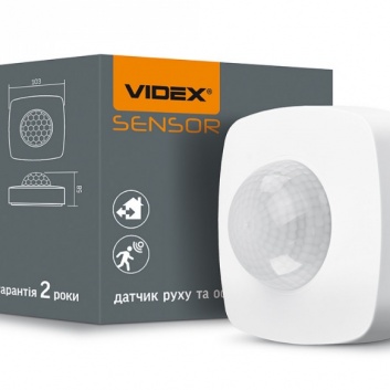 VIDEX  Kustības  sensors  360'  balts  IP20  VL-SPC24W