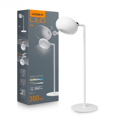 LED  lādējamā  galda  lampa  VLE-TF18W