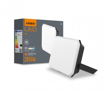 VIDEX  LED  prožektors   30W, 2400LM  5000K