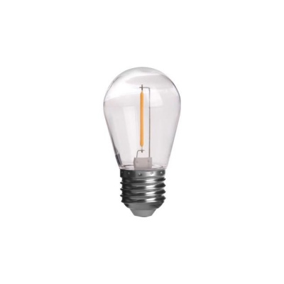 LED  spuldze  E27  Filament  Vita  ST14  24V  1W  PC  (5 gab)