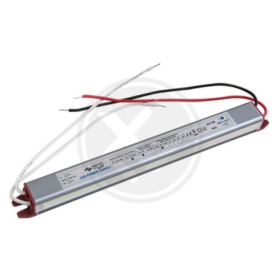 Ultra  Slim  IP67  LED  barošanas  avots  12V  24W  2A