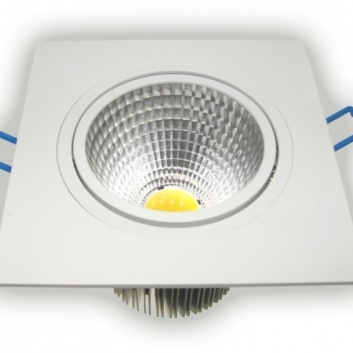 LED  iebūvējamais  gaismeklis  Alamo  10 W  LED  COB  4500K