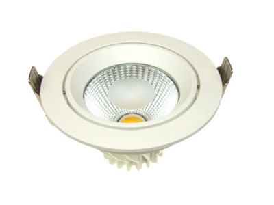 LED  iebūvējamais  gaismeklis  COB MARSH LED  10w  4500K