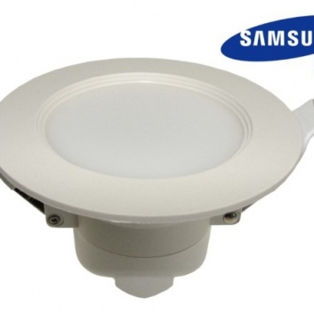 LED  iebūvējamais  gaismeklis  Dinel  4W  3000K  Samsung  IP44