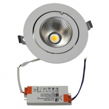 LED  iebūvējamais  gaismeklis Gimbal  LED  Downlight  30W  4000K  Citizen