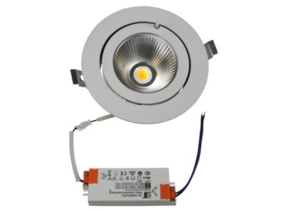 LED  iebūvējamais  gaismeklis Gimbal  LED  Downlight  30W  4000K  Citizen