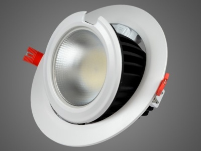 LED  iebūvējamais  gaismeklis  Gimbal  LED  downlight  50W  regulējams  4500K