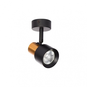 GU10  LED  sienas  lampa  Katia   grozāma  60mm , melna