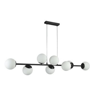 E27 x8  Bali  piekaramā  lampa  120cm , melna