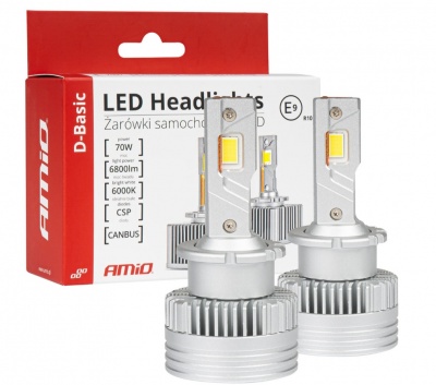 LED  auto  spuldzes  D-Basic  Series  D4S/D4R  AMiO-03629