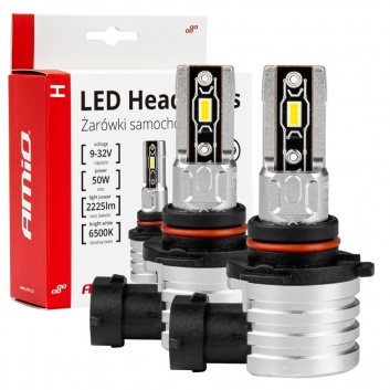 LED  auto  spuldzes  H-mini  Series  HB3  9005/HIR1  9011/H10  AMiO-03334