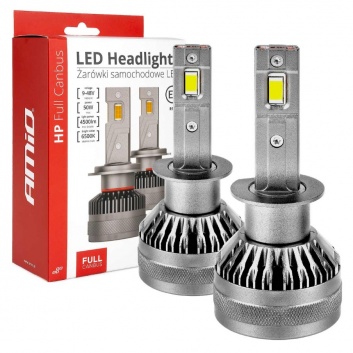 LED  auto  spuldzes  HP  Series  H1  12-24V  6500K  AMIO-03671 Fuul Canbus